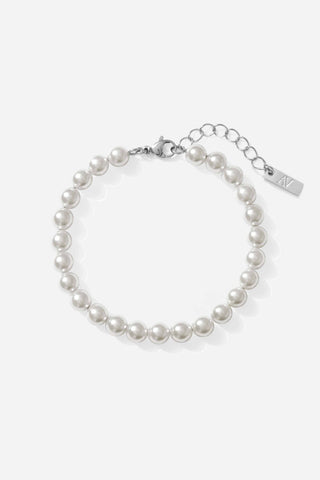 ROUNDED REAL PEARL BRACELET