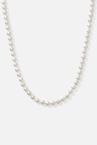 ROUNDED REAL PEARL NECKLACE