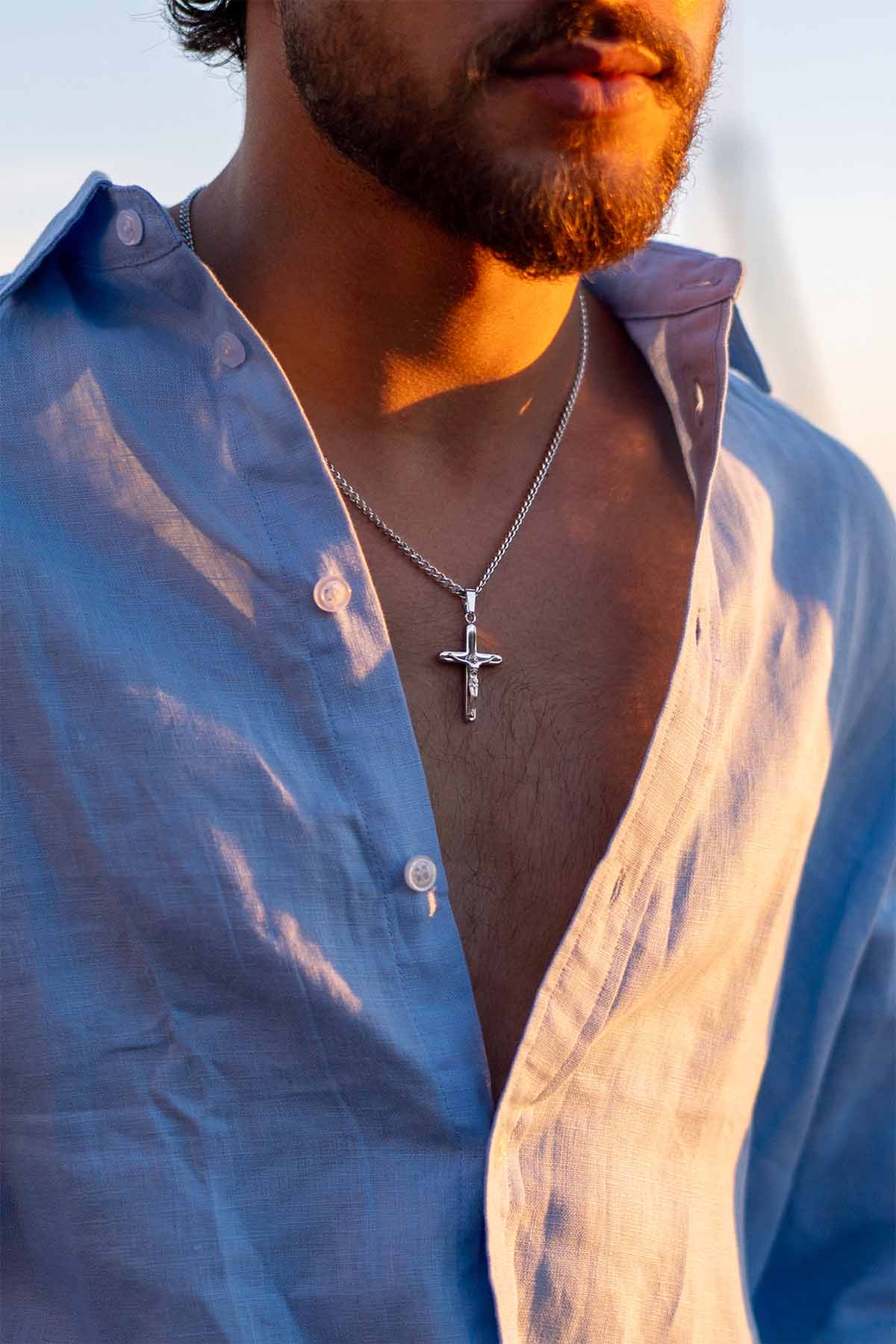CRUCIFIX - SILVER