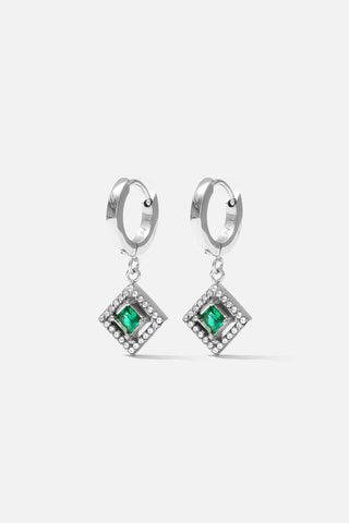 LUNÁ EMERALD EARRINGS