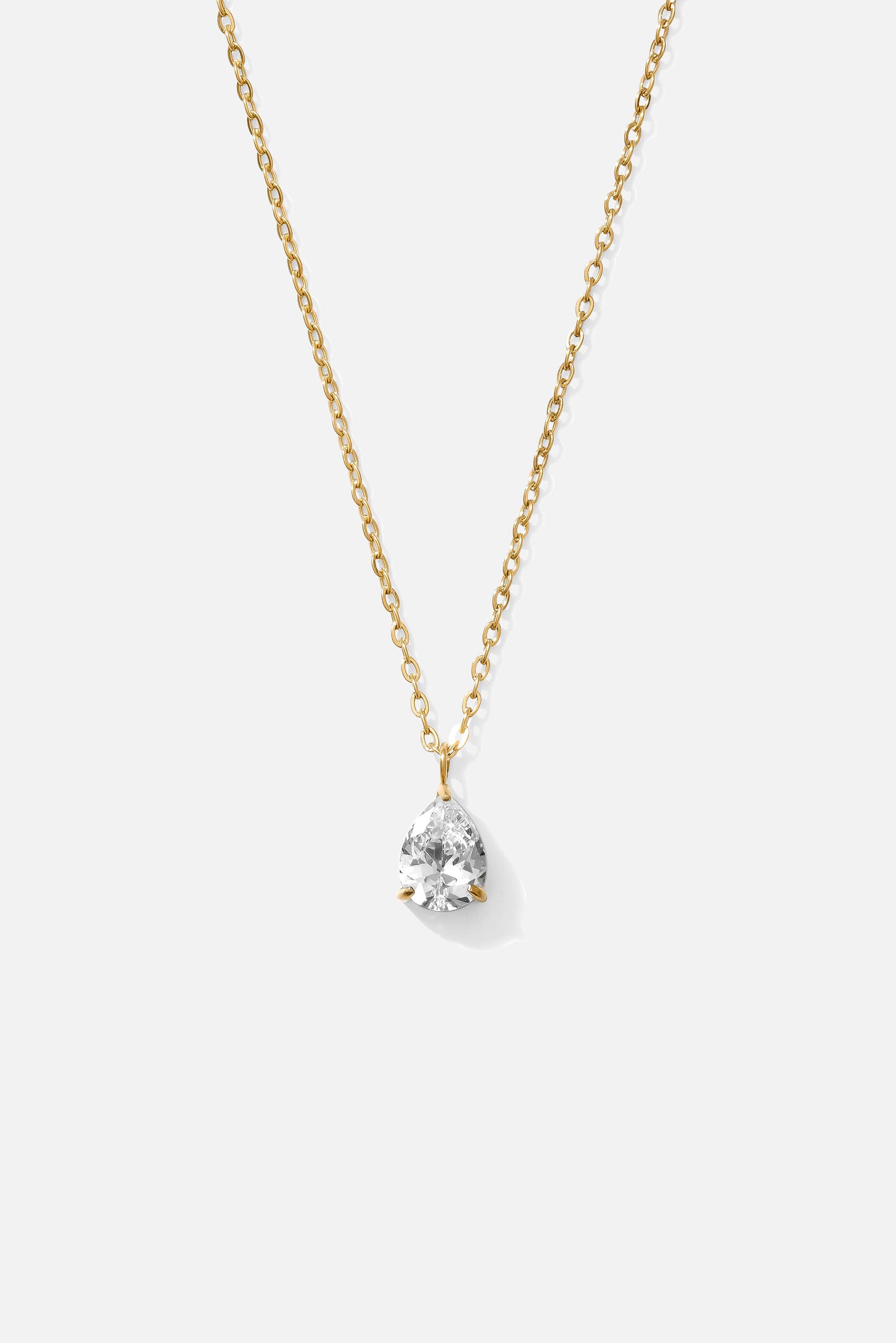 LVY PEAR NECKALCE