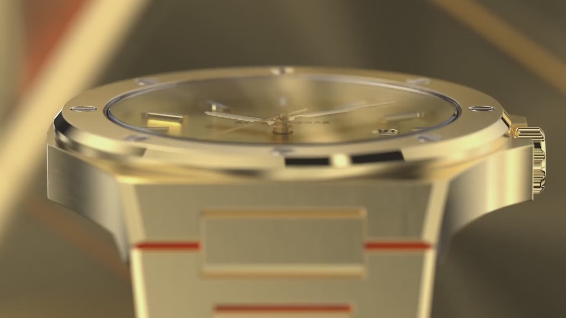 Zolten Gold | Men's Watch 42mm | Atolio Vegas